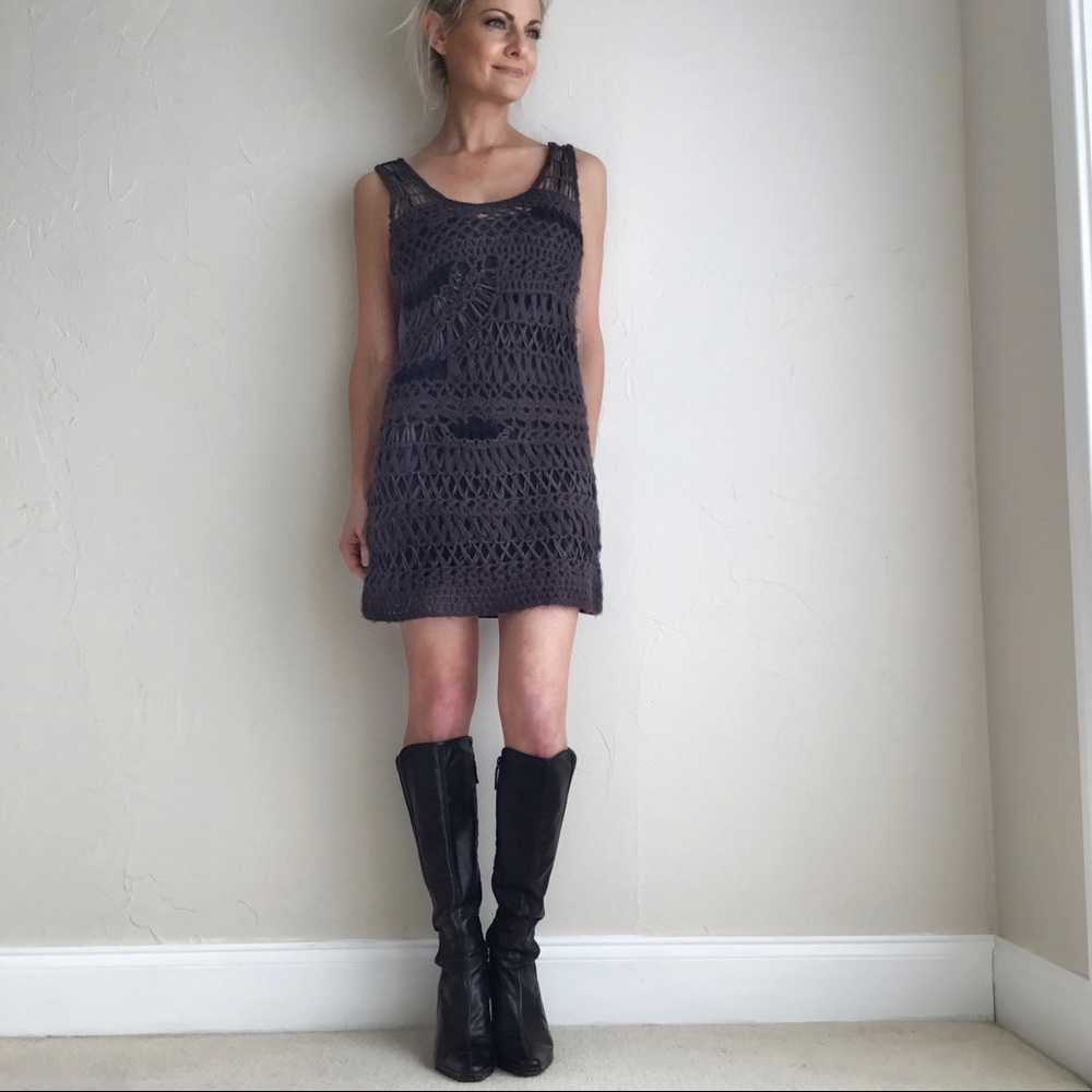 Crochet Tunic Dress Size Small